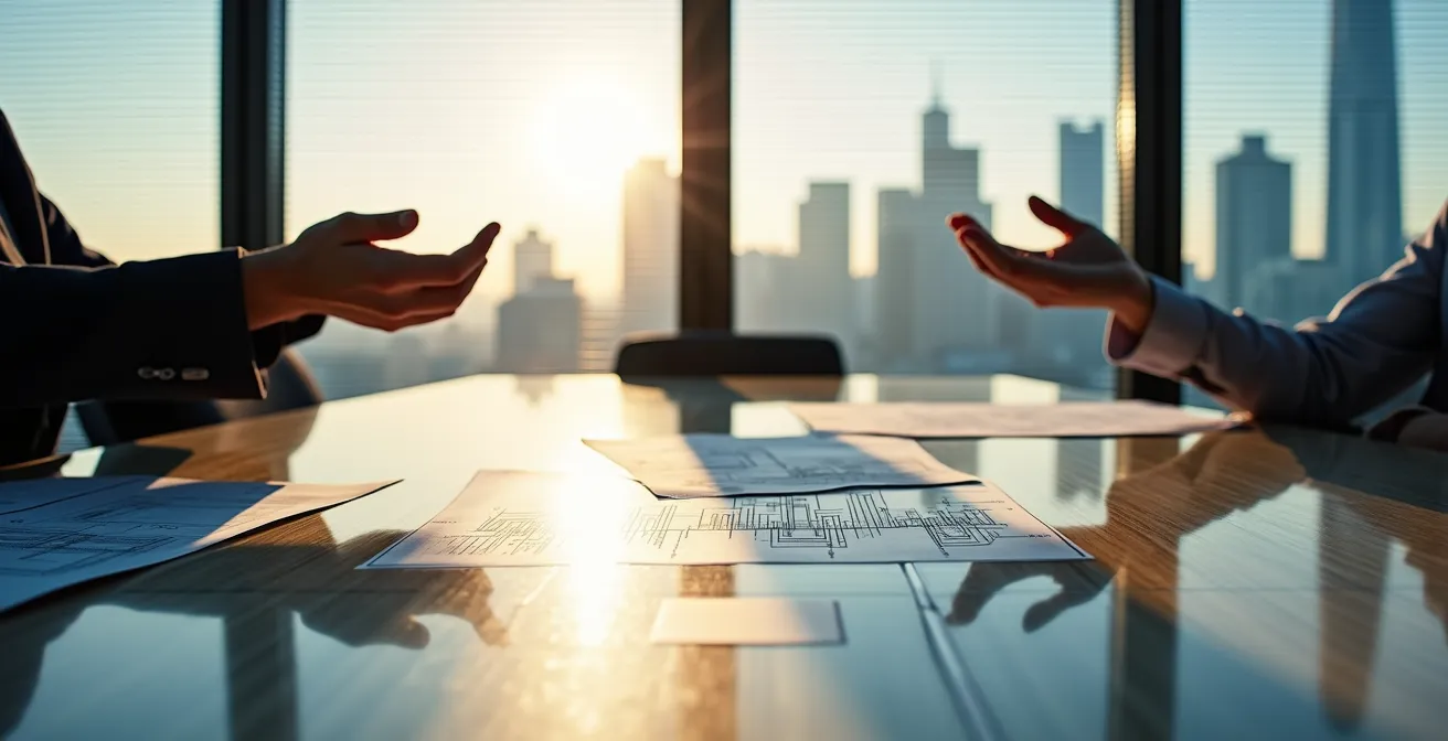 Meeting strategico valutazione asset innovazione azienda italiana