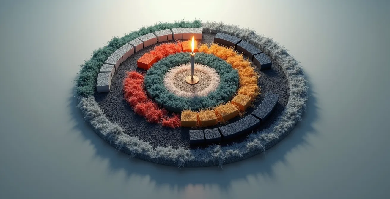 Mappa strategica della catena di fornitura con indicatori di rischio colorati