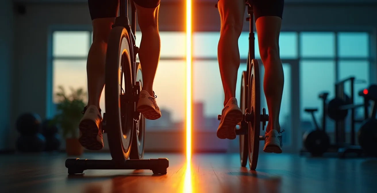 Schema visivo della programmazione settimanale ottimale per ciclisti