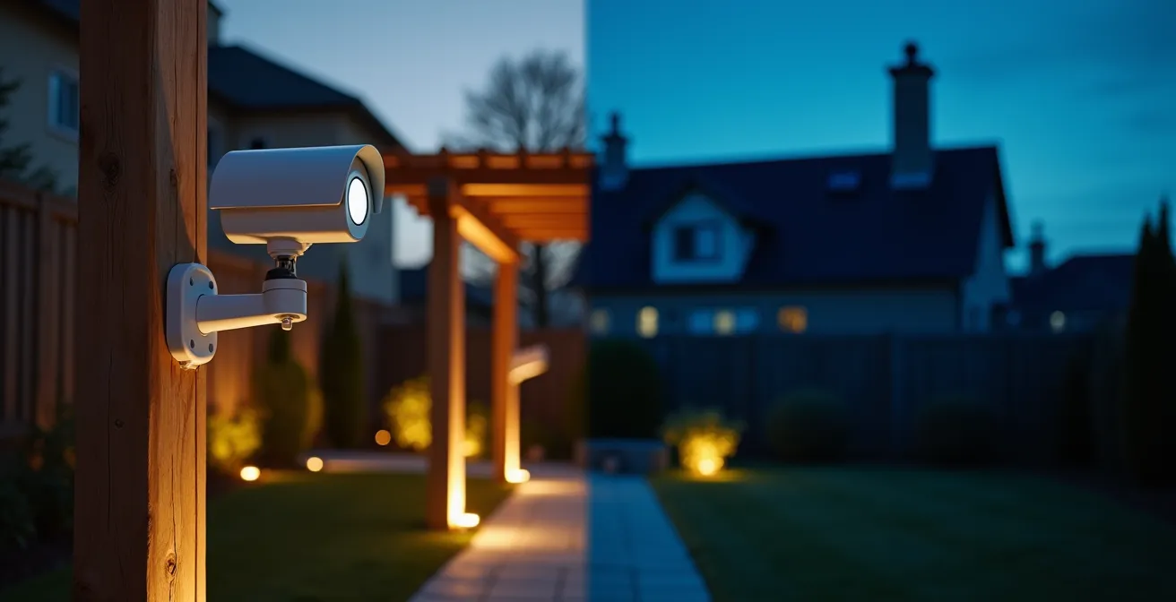 Telecamera con tecnologia Starlight per visione notturna senza IR invasivi